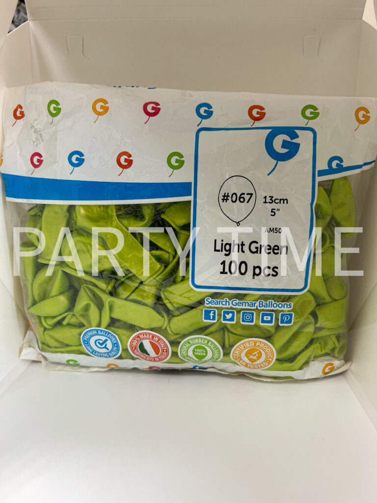 Балони Gemar 13см металик #067 Light green