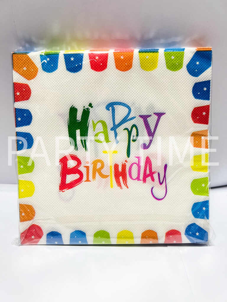 Салфетки "Happy Birthday"